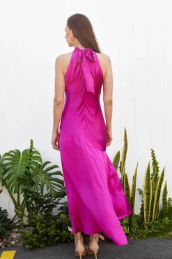 Draped Halter Neck Dress - FINAL SALE