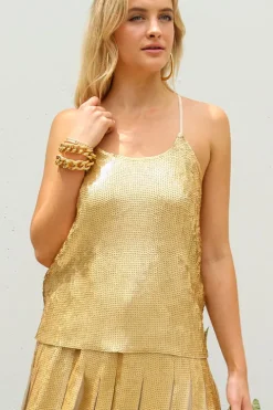 Eclair Sequin Cami Top - FINAL SALE
