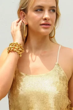 Eclair Sequin Cami Top - FINAL SALE