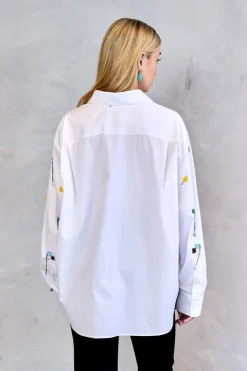 Embroidered Beads Shirt