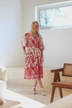 Embroidered Poplin Blouse