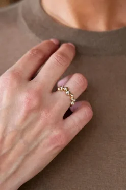 Escargot Diamond Ring