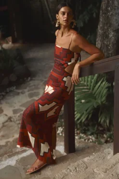 Espejismo Selvatico Ankle Dress