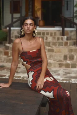Espejismo Selvatico Ankle Dress