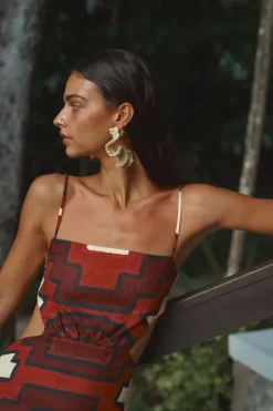 Espejismo Selvatico Ankle Dress