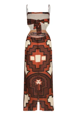 Espejismo Selvatico Ankle Dress