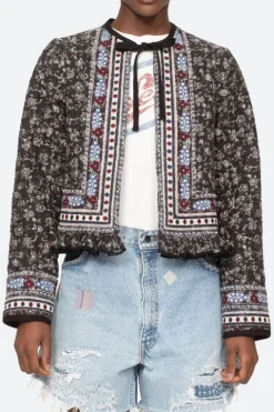 Everly Embroidery Jacket - FINAL SALE