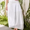 Eyelet Balloon Skirt - FINAL SALE