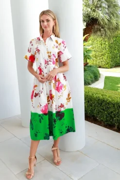 Fit And Flare Shirt Dress