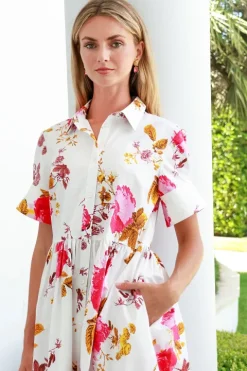 Fit And Flare Shirt Dress