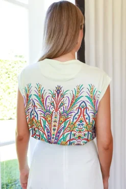Floral Jersey Top