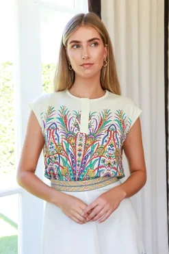 Floral Jersey Top