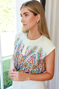 Floral Jersey Top