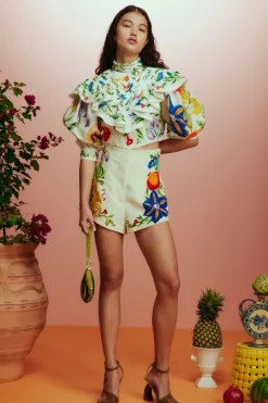Flores High Waisted Short