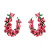 Flower Cluster Hoop