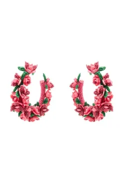 Flower Cluster Hoop