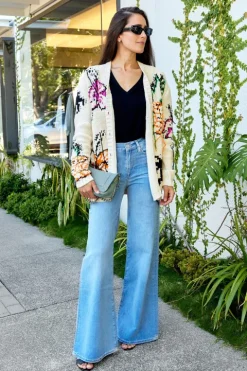 Flower Print Cardigan - FINAL SALE