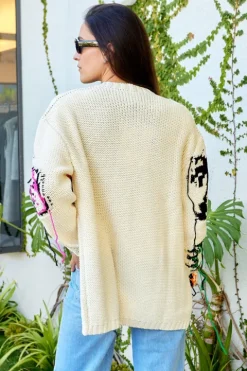 Flower Print Cardigan - FINAL SALE