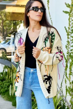 Flower Print Cardigan - FINAL SALE