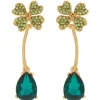 Four Leaf Clover Chandelier Earring