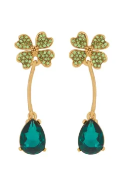 Four Leaf Clover Chandelier Earring