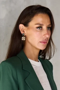 Four Leaf Clover Earring