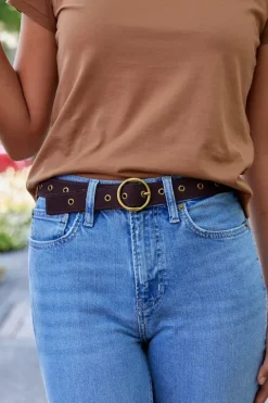 Grommet Circle Belt