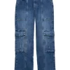 High Rise Utility Straight Leg Jean - FINAL SALE