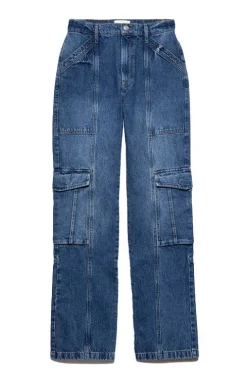 High Rise Utility Straight Leg Jean - FINAL SALE