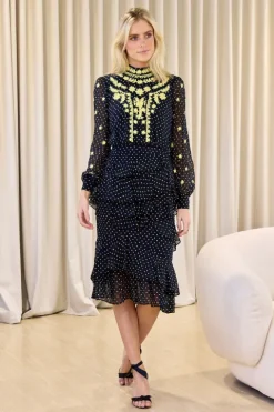 Isa Ruffle Dress