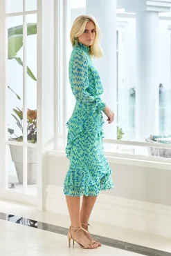 Isa Ruffle Dress