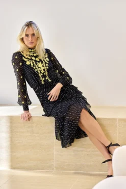 Isa Ruffle Dress