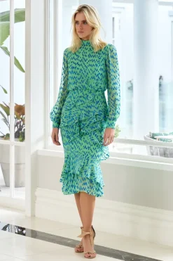 Isa Ruffle Dress
