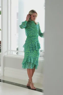 Isa Ruffle Dress