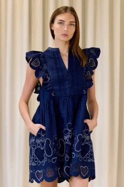 Jeanetta Eyelet Dress