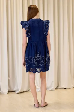 Jeanetta Eyelet Dress