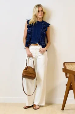 Jeanetta Eyelet Tank Top
