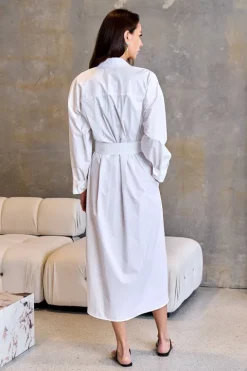 Jewel Stone Shirtdress