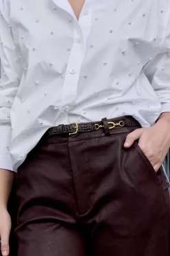 Jewelry Detail Belt