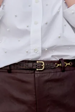 Jewelry Detail Belt