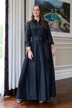 Julip S/S Belted Gown