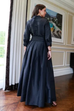 Julip S/S Belted Gown