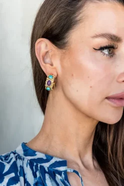Kabah Creoles Earrings