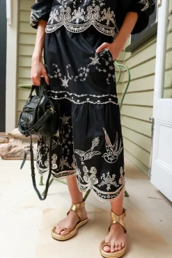 Kingsley Embroidery Skirt