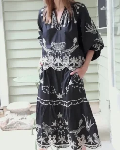 Kingsley Embroidery Skirt
