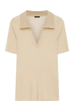 Knit Polo Top