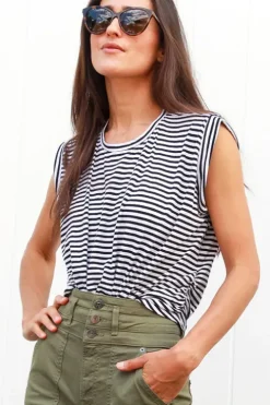 Knotted Rolled Tee - FINAL SALE