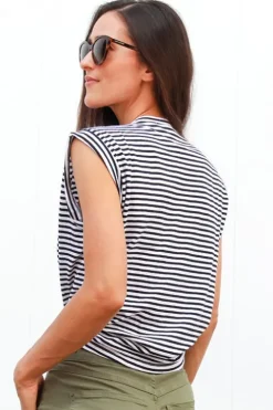 Knotted Rolled Tee - FINAL SALE