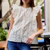 Lainey Embroidery Tank Top