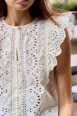 Lainey Embroidery Tank Top